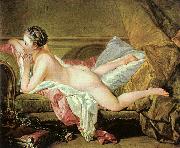 Francois Boucher Nude on a Sofa oil painting reproduction